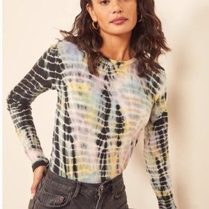 Reformation Tie Dye T-Shirt Multicolor Small